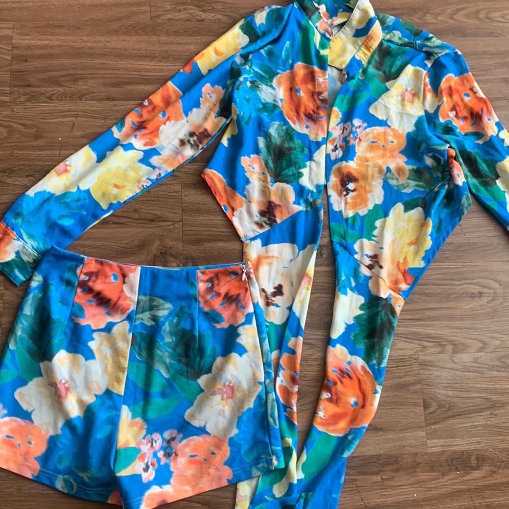 2 piece floral co-ord set